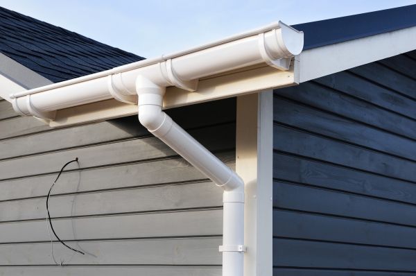 PVC Rain Gutter Installation in Mableton