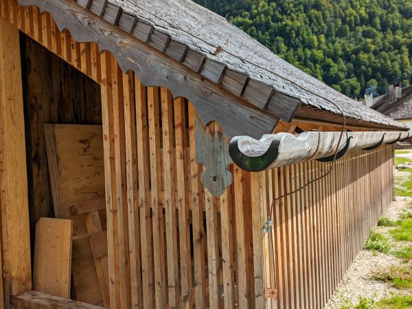 Wood Gutter Installation in Mableton