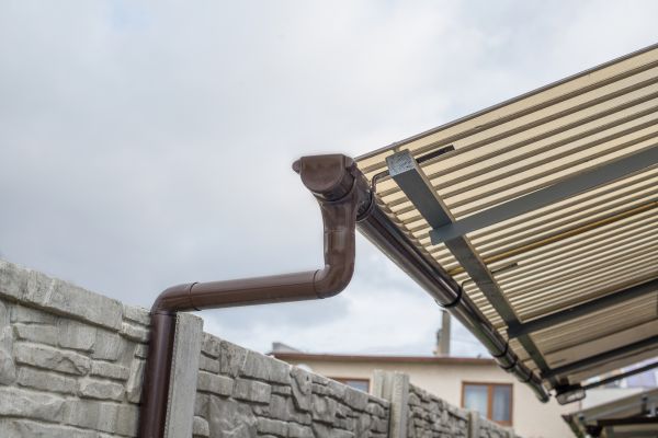 Plastic Downspout Installation in Mableton